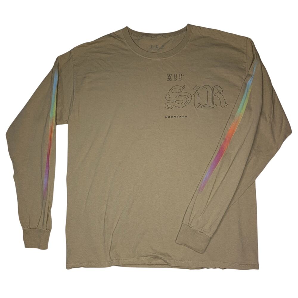 Official TDE SiR November Album Graphic Long Sleeve Shirt Lrg Out Of Print 2018